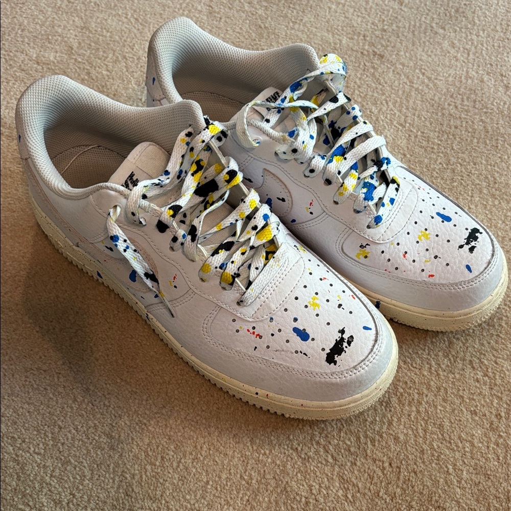 Nike Splatter Paint AF1 Special edition